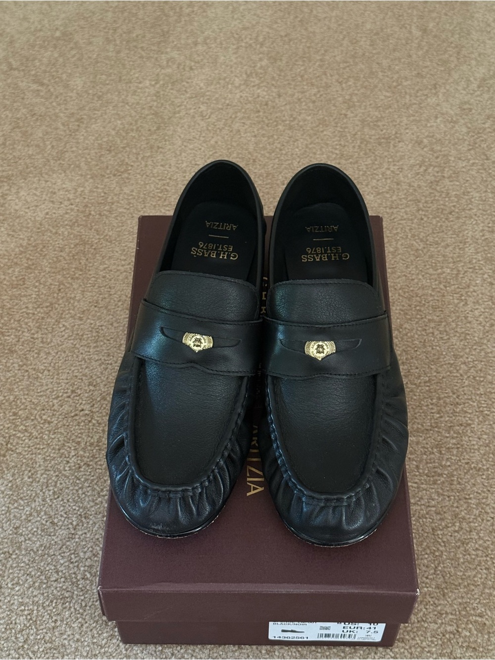 G.H. Bass x Aritzia Spence Loafers - US 10